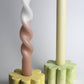 Daisy flower candle holder - Custom made