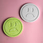 Sad smiley coaster - Custom made