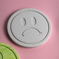 Sad smiley coaster - Custom made