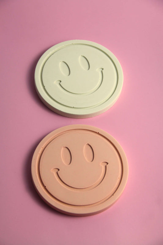 Happy smiley coaster - Custom made