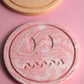 Doubt smiley coaster - Custom made