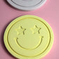 Star smiley coaster - Custom made