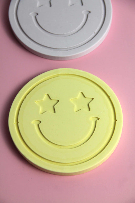 Star smiley coaster - Custom made