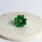 Flower Power ring - Fireweed - Bright green