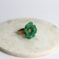 Flower Power ring - Fireweed - Turquoise blue