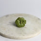 Flower Power ring - Poppy - Olive green