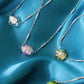LILOU flower necklace - Pink