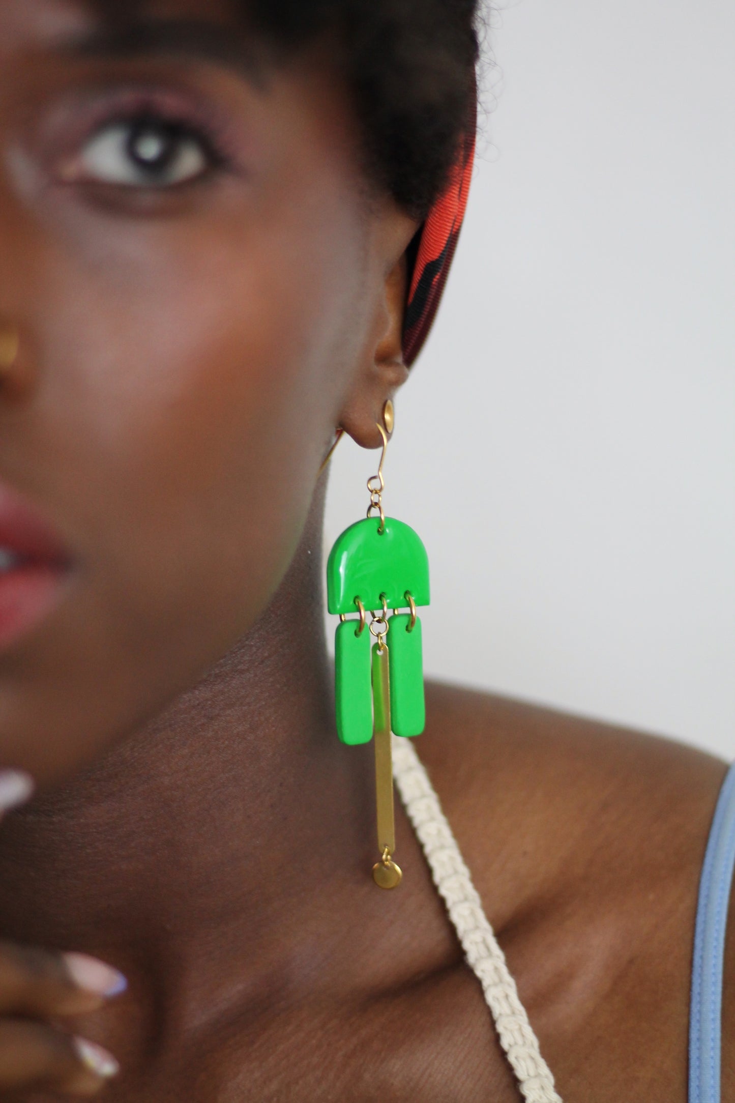 STELLAR earrings - Green