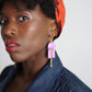 STELLAR earrings - Purple