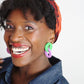 COSMOPOLITAN earrings - Pink & Orange