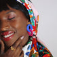 COSMOPOLITAN earrings - Blue & Pink