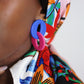 COSMOPOLITAN earrings - Blue & Pink