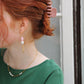 Freshwater pearl PHAEDRA earrings