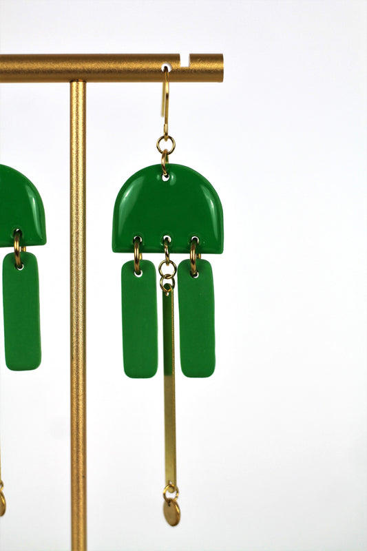 STELLAR earrings - Green