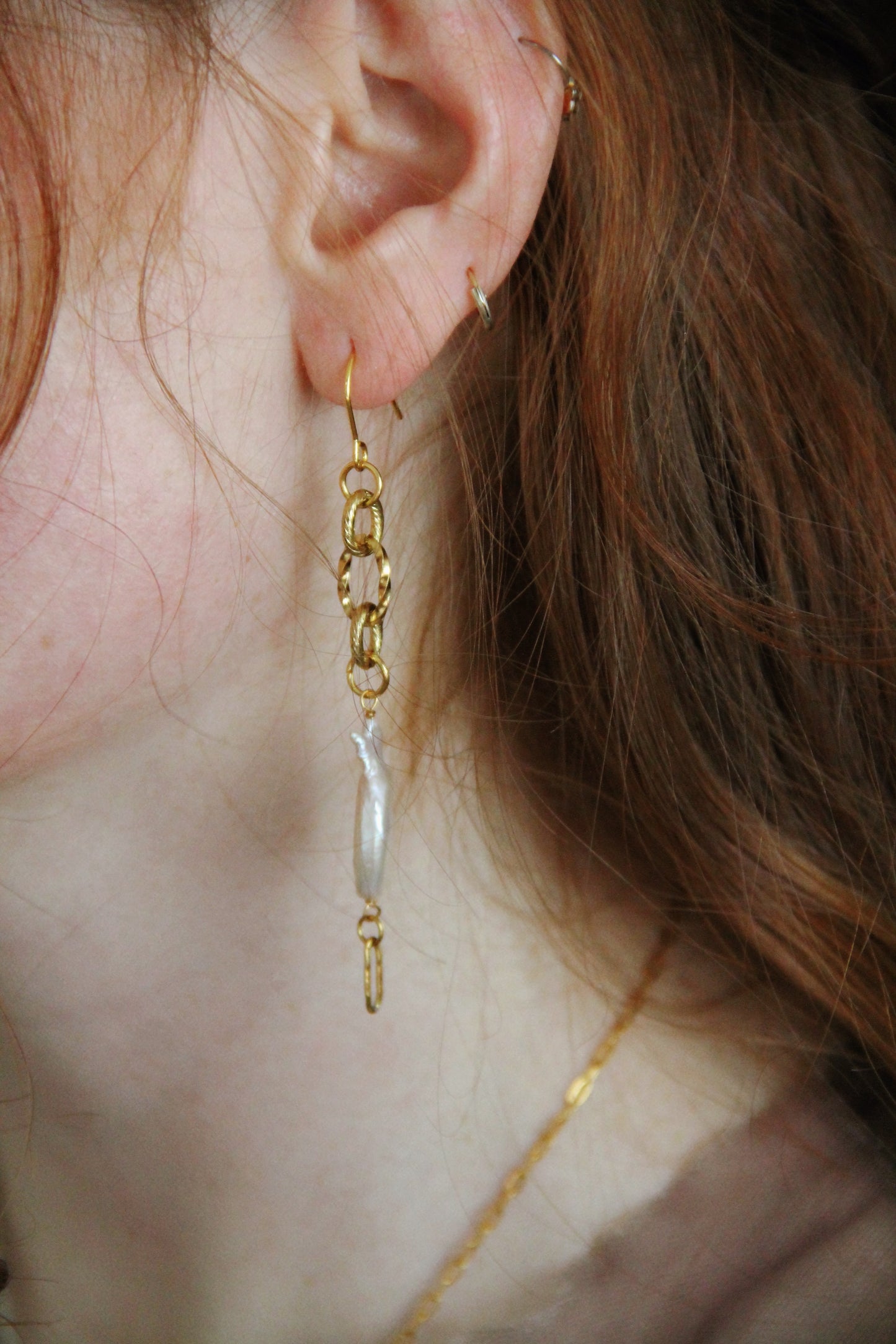 Freshwater pearl AIKO earrings