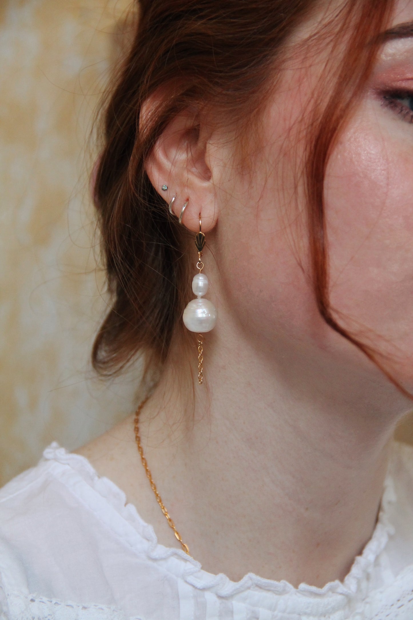 Freshwater pearl DENISE earrings