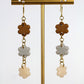 TRIPLE BLOSSOM earrings