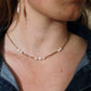 Freshwater pearl FAE necklace - Pink pearls