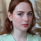 Freshwater pearl ODETTE earrings - Pink
