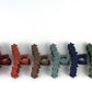 SEPTA flower hair claw - Dark blue