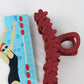 SEPTA flower hair claw - Red