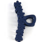 SEPTA flower hair claw - Dark blue
