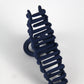 SEPTA flower hair claw - Dark blue