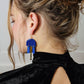 STELLAR earrings - Royal blue