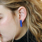 NOA stud earrings - Royal blue