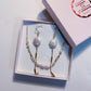 Freshwater pearl FAE necklace - Pink pearls