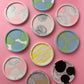 Small round coasters (set of 2) - Custom made