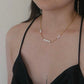 Freshwater pearl FAE necklace - Brown pearls