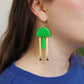 STELLAR earrings 2.0 - Green